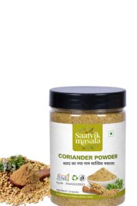 Saatvik Organic Dhaniya Powder 200g — 100% Pure Coriander | No Adulterants